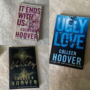 3 books by Colleen Hoover